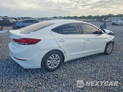 Trzecie zdjęcie samochodu z tyłu: 2018 HYUNDAI ELANTRA SE VIN:5NPD74LF1JH329010 - miniatura