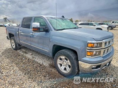 Czwarte zdjęcie samochodu z boku: 2015 CHEVROLET SILVERADO K1500 LTZ VIN:3GCUKSEJ2FG526904 - miniatura