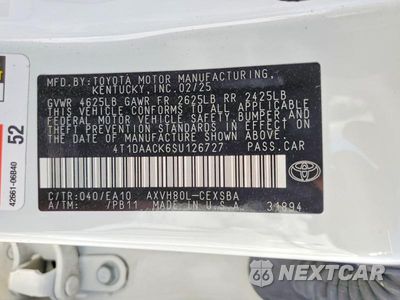 Zdjęcie 13 z 13 samochodu: 2025 TOYOTA CAMRY SE VIN:4T1DAACK6SU126727 - miniatura