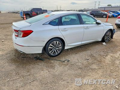 Trzecie zdjęcie samochodu z tyłu: 2019 HONDA ACCORD TOURING HYBRID VIN:1HGCV3F91KA021704 - miniatura
