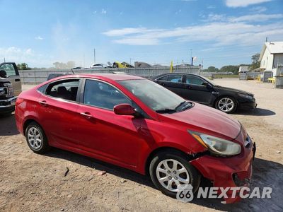 Czwarte zdjęcie samochodu z boku: 2013 HYUNDAI ACCENT GLS VIN:KMHCT4AE7DU494812 - miniatura