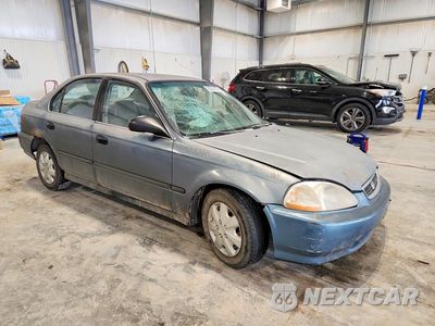 Czwarte zdjęcie samochodu z boku: 1998 HONDA CIVIC LX VIN:2HGEJ6677WH586423 - miniatura