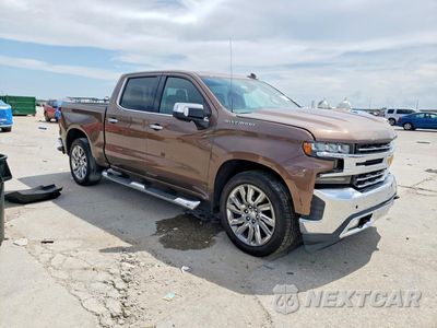 Czwarte zdjęcie samochodu z boku: 2019 CHEVROLET SILVERADO C1500 LTZ VIN:3GCPWEED5KG225129 - miniatura