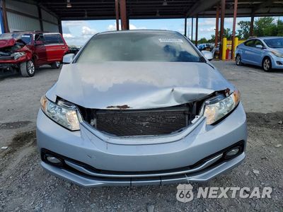 Piąte zdjęcie samochodu w środku: 2013 HONDA CIVIC EXL VIN:19XFB2F94DE000439 - miniatura