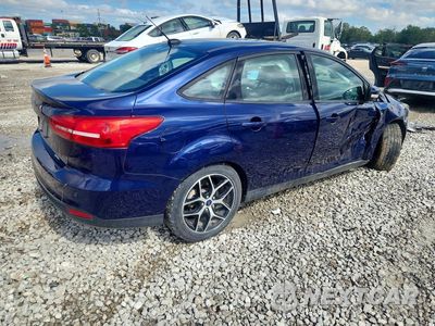 Trzecie zdjęcie samochodu z tyłu: 2017 FORD FOCUS SEL VIN:1FADP3H25HL229150 - miniatura