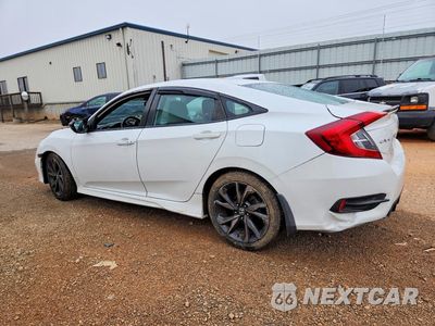 Drugie zdjęcie samochodu z przodu: 2019 HONDA CIVIC SPORT VIN:19XFC2E87KE000227 - miniatura