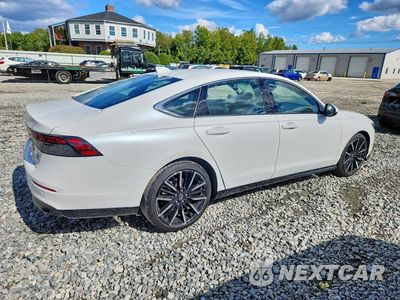 Trzecie zdjęcie samochodu z tyłu: 2024 HONDA ACCORD TOURING HYBRID VIN:1HGCY2F87RA051809 - miniatura