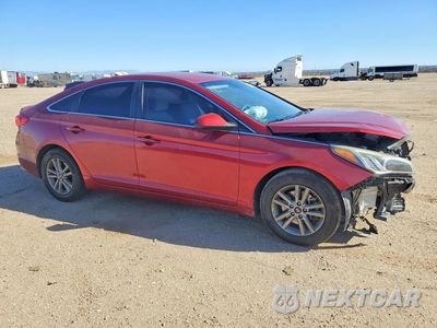 Czwarte zdjęcie samochodu z boku: 2016 HYUNDAI SONATA SE VIN:5NPE24AF4GH270856 - miniatura