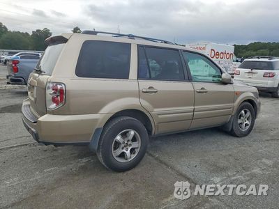 Trzecie zdjęcie samochodu z tyłu: 2006 HONDA PILOT EX VIN:5FNYF28606B019485 - miniatura