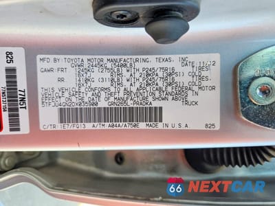 Zdjęcie 13 z 13 samochodu: 2013 TOYOTA TACOMA DOUBLE CAB PRERUNNER VIN:5TFJU4GN2DX035900 - miniatura