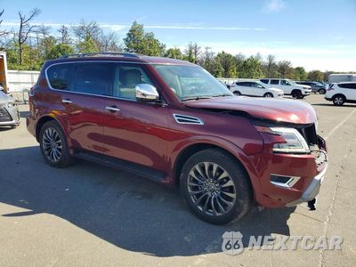 Czwarte zdjęcie samochodu z boku: 2024 NISSAN ARMADA PLATINUM VIN:JN8AY2DBXR9852860 - miniatura