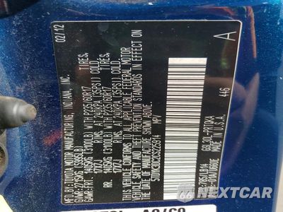 Zdjęcie 13 z 13 samochodu: 2012 TOYOTA SIENNA XLE 8-PASSENGER VIN:5TDYK3DC2CS225914 - miniatura
