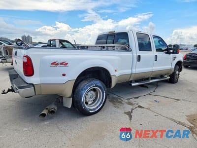 Trzecie zdjęcie samochodu z tyłu: 2008 FORD F350 SUPER DUTY VIN:1FTWW33R68EA09966 - miniatura