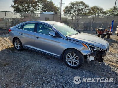 Czwarte zdjęcie samochodu z boku: 2015 HYUNDAI SONATA ECO VIN:5NPE24AA1FH161872 - miniatura