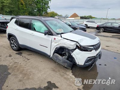 Czwarte zdjęcie samochodu z boku: 2022 JEEP COMPASS TRAILHAWK VIN:3C4NJDDB4NT222413 - miniatura