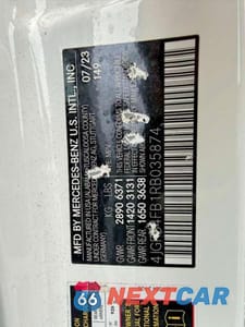 Zdjęcie 14 z 14 samochodu: 2024 MERCEDES-BENZ GLE 350 4MATIC VIN:4JGFB4FB1RB035874 - miniatura