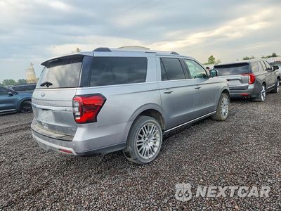 Trzecie zdjęcie samochodu z tyłu: 2024 FORD EXPEDITION MAX LIMITED VIN:1FMJK2A85REA33053 - miniatura
