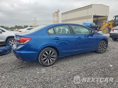 Trzecie zdjęcie samochodu z tyłu: 2015 HONDA CIVIC EXL VIN:2HGFB2F92FH506554 - miniatura