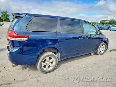 Trzecie zdjęcie samochodu z tyłu: 2011 TOYOTA SIENNA BASE 7-PASSENGER VIN:5TDZK3DC4BS025040 - miniatura