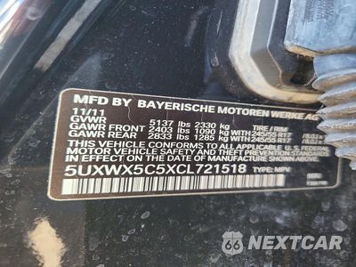 Zdjęcie 13 z 13 samochodu: 2012 BMW X3 XDRIVE28I VIN:5UXWX5C5XCL721518 - miniatura