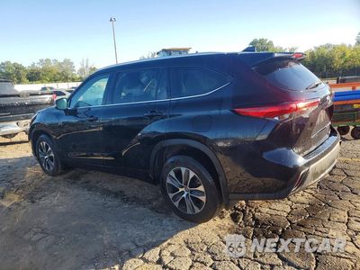Drugie zdjęcie samochodu z przodu: 2021 TOYOTA HIGHLANDER XLE VIN:5TDHZRBH9MS076187 - miniatura