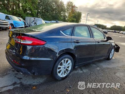 Trzecie zdjęcie samochodu z tyłu: 2020 FORD FUSION SE VIN:3FA6P0HD4LR183152 - miniatura
