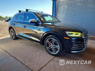 Czwarte zdjęcie samochodu z boku: 2018 AUDI SQ5 PREMIUM PLUS VIN:WA1A4AFY8J2016006 - miniatura
