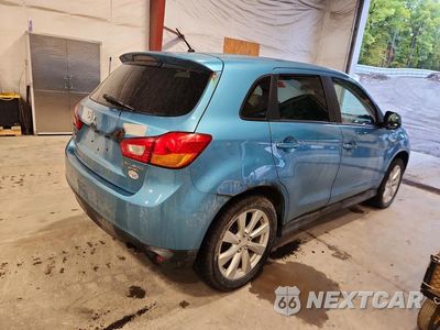 Trzecie zdjęcie samochodu z tyłu: 2014 MITSUBISHI OUTLANDER SPORT ES VIN:4A4AR3AU0EE004579 - miniatura