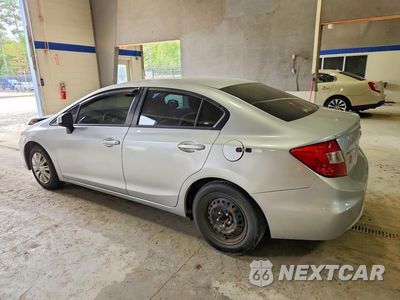 Drugie zdjęcie samochodu z przodu: 2012 HONDA CIVIC LX VIN:19XFB2F51CE083212 - miniatura