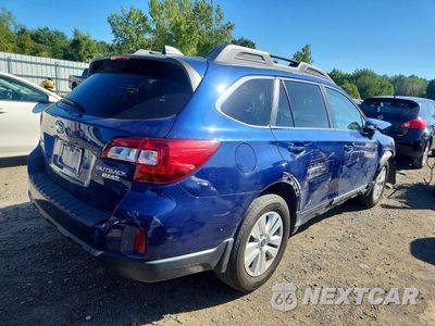 Trzecie zdjęcie samochodu z tyłu: 2017 SUBARU OUTBACK 2.5I PREMIUM VIN:4S4BSAHC6H3406247 - miniatura