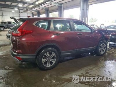 Trzecie zdjęcie samochodu z tyłu: 2019 HONDA CR-V LX VIN:2HKRW6H37KH211242 - miniatura