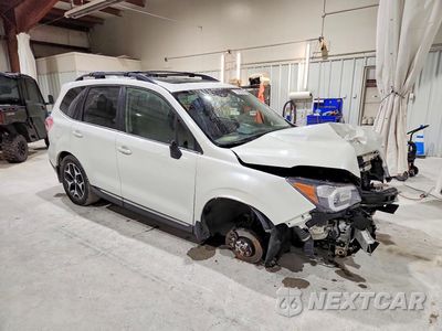Czwarte zdjęcie samochodu z boku: 2016 SUBARU FORESTER 2.0XT TOURING VIN:JF2SJGXC3GH466596 - miniatura