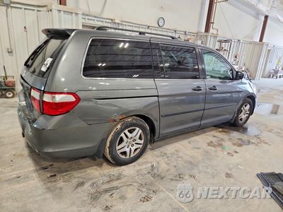 Trzecie zdjęcie samochodu z tyłu: 2007 HONDA ODYSSEY LX VIN:5FNRL382X7B096799 - miniatura