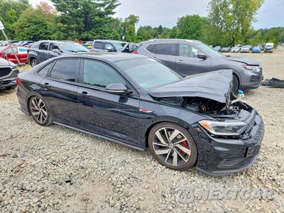 Czwarte zdjęcie samochodu z boku: 2019 VOLKSWAGEN JETTA GLI VIN:3VW5T7BU5KM237795 - miniatura