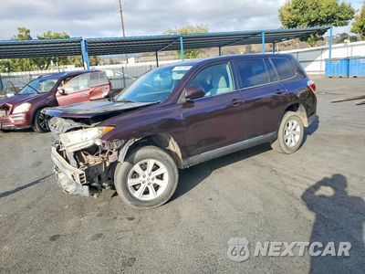 2012 TOYOTA HIGHLANDER BASE 5TDZA3EH3CS026386 - główne zdjęcie licytacji z USA - miniatura