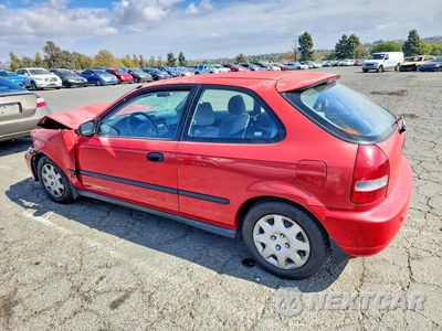 Drugie zdjęcie samochodu z przodu: 1999 HONDA CIVIC DX VIN:2HGEJ6448XH100180 - miniatura