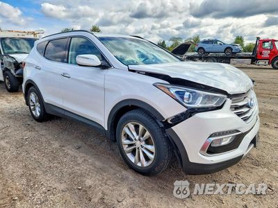 Czwarte zdjęcie samochodu z boku: 2018 HYUNDAI SANTA FE SPORT 2.0T VIN:5XYZU4LA2JG549461 - miniatura
