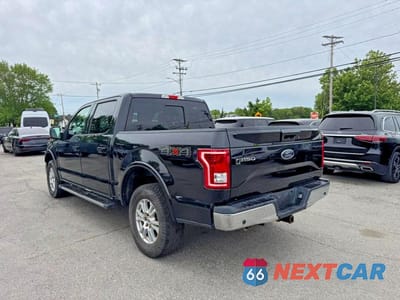 Trzecie zdjęcie samochodu z tyłu: 2017 FORD F150 SUPERCREW VIN:1FTEW1EF0HFA91903 - miniatura