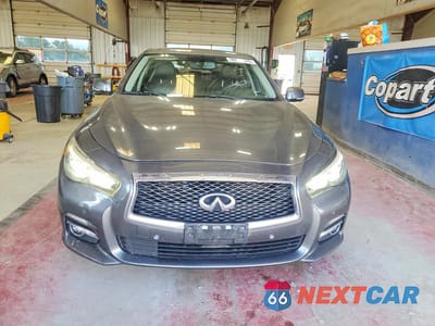 Piąte zdjęcie samochodu w środku: 2017 INFINITI Q50 2.0T PREMIUM VIN:JN1CV7AR7HM680815 - miniatura