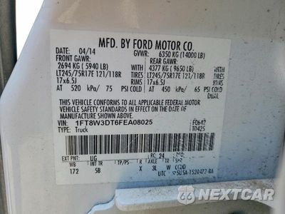 Zdjęcie 12 z 12 samochodu: 2015 FORD F350 SUPER DUTY VIN:1FT8W3DT6FEA08025 - miniatura