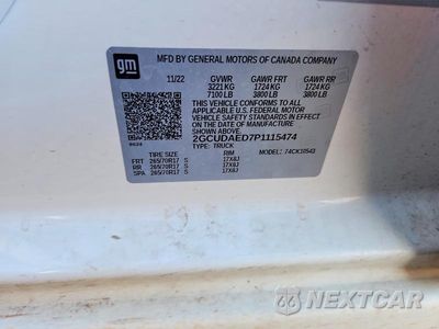 Zdjęcie 12 z 12 samochodu: 2023 CHEVROLET SILVERADO K1500 VIN:2GCUDAED7P1115474 - miniatura
