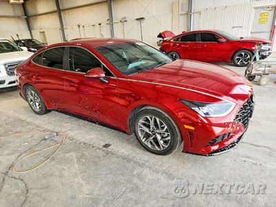 Czwarte zdjęcie samochodu z boku: 2023 HYUNDAI SONATA SEL VIN:KMHL64JA0PA286782 - miniatura