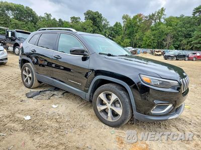 Czwarte zdjęcie samochodu z boku: 2019 JEEP CHEROKEE LIMITED VIN:1C4PJMDX6KD412624 - miniatura