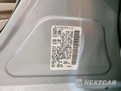 Zdjęcie 13 z 13 samochodu: 2015 NISSAN ROGUE SELECT S VIN:JN8AS5MT1FW165677 - miniatura