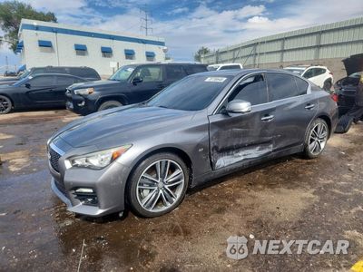 2014 INFINITI Q50 SPORT JN1BV7AR1EM701911 - główne zdjęcie licytacji z USA - miniatura