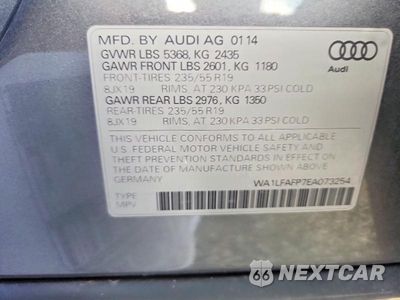 Zdjęcie 13 z 13 samochodu: 2014 AUDI Q5 PREMIUM PLUS VIN:WA1LFAFP7EA073254 - miniatura
