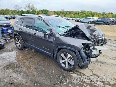 Czwarte zdjęcie samochodu z boku: 2021 JEEP CHEROKEE LIMITED VIN:1C4PJMDX9MD222058 - miniatura