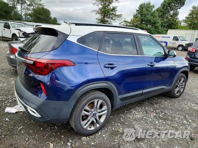 Trzecie zdjęcie samochodu z tyłu: 2021 KIA SELTOS S VIN:KNDEUCAAXM7082853 - miniatura