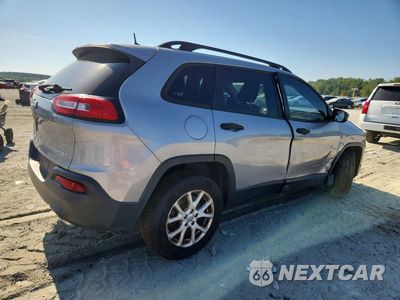 Trzecie zdjęcie samochodu z tyłu: 2017 JEEP CHEROKEE SPORT VIN:1C4PJLAS1HW507785 - miniatura
