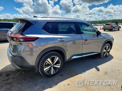 Trzecie zdjęcie samochodu z tyłu: 2021 NISSAN ROGUE SL VIN:5N1AT3CA7MC691125 - miniatura